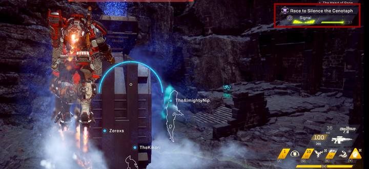 Przechodzimy do kolejnej istotnej areny - Serce Furii (Heart of Rage) | Fortyfikacje w Anthem - Anthem - poradnik do gry