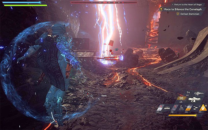 Rozpocznij podróż do pierwszej lokacji, w której przebywają oddziały Dominionu - Repairs and Inspiration; Return to the Heart of Rage | Solucja do gry Anthem - Anthem - poradnik do gry