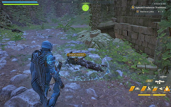 Spotkaj się z Yarrowem, a zostaniesz poproszony o dostarczenie do fortu pamiątek po poległych freelancerach - Freelancerzy - Misje poboczne w Anthem - Anthem - poradnik do gry