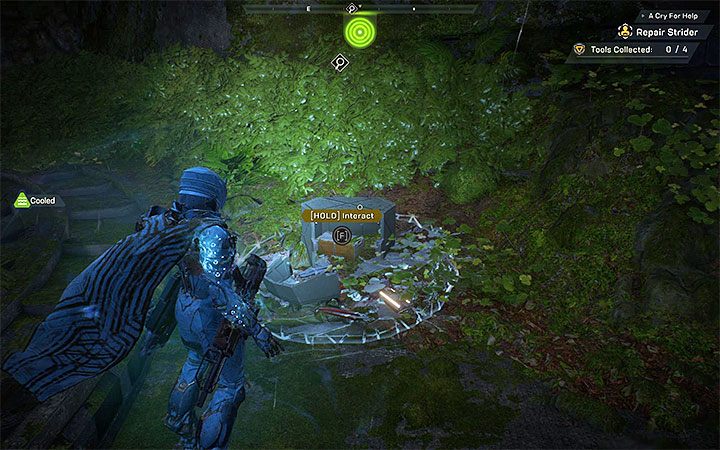 Yarrow poprosi głównego bohatera o dotarcie do stridera, z którego jeden z freelancerów wysłał sygnał SOS - Freelancerzy - Misje poboczne w Anthem - Anthem - poradnik do gry