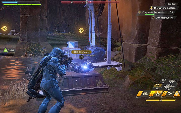 Po zakończonych walkach wyrusz do miejsca gdzie ma odbyć się aukcja - Freelancerzy - Misje poboczne w Anthem - Anthem - poradnik do gry