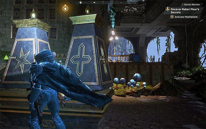 Przykłady poprawnej wybranych kombinacji symboli pokazują dołączone obrazki - Arkaniści - Misje poboczne w Anthem - Anthem - poradnik do gry