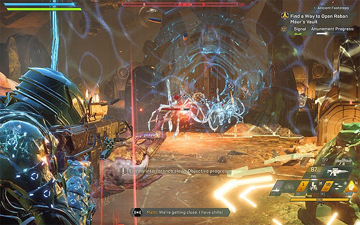 Powróć do skarbca i wejdź w interakcję z nim - Arkaniści - Misje poboczne w Anthem - Anthem - poradnik do gry