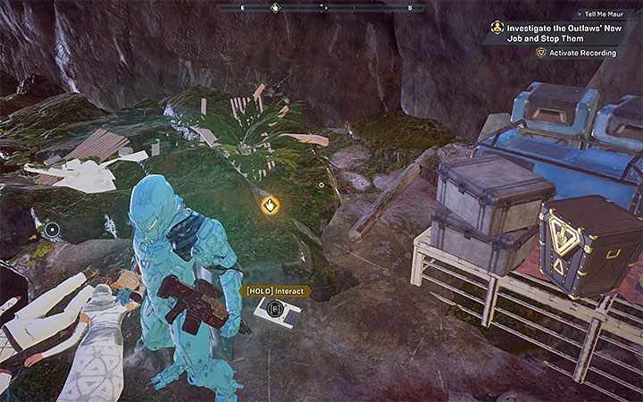 Wyrusz do nowo wskazanej lokacji zamieszkiwanej przez bandytów - Arkaniści - Misje poboczne w Anthem - Anthem - poradnik do gry