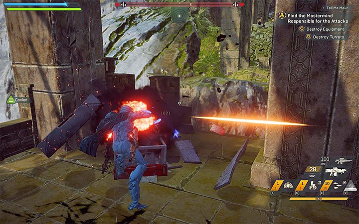 Porozmawiaj z Arkanistami, po czym wyrusz do bazy bandytów - Arkaniści - Misje poboczne w Anthem - Anthem - poradnik do gry