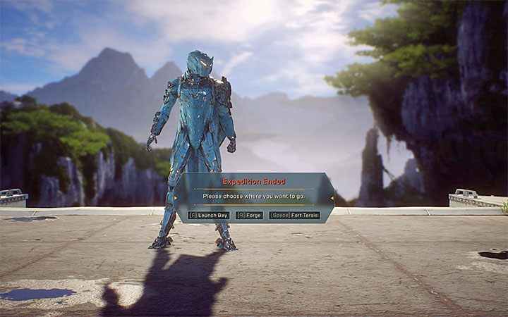 Od tego momentu za każdym razem gdy zakończysz każdą kolejną ekspedycję będziesz mógł wybrać pomiędzy trzema lokacjami docelowymi - Czy w Forcie Tarsis można spotykać się z innymi graczami? - Anthem - poradnik do gry