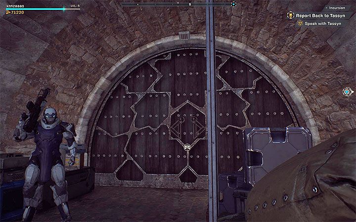 Do hali Launch Bay możesz też wejść od strony głównej części fortu Tarsis - Czy w Forcie Tarsis można spotykać się z innymi graczami? - Anthem - poradnik do gry