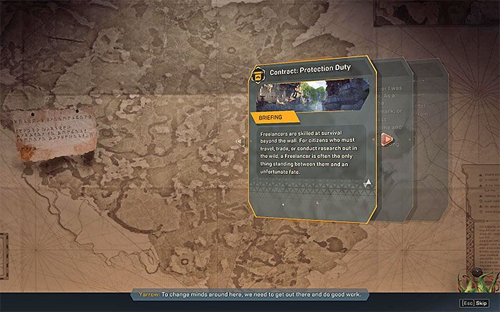 Kontrakty (Contracts) to mniejsze poboczne zadania w Anthem, które można odbierać z tablic ogłoszeniowych w głównej części fortu oraz w hali Launch Bay - Rodzaje misji w Anthem - Anthem - poradnik do gry