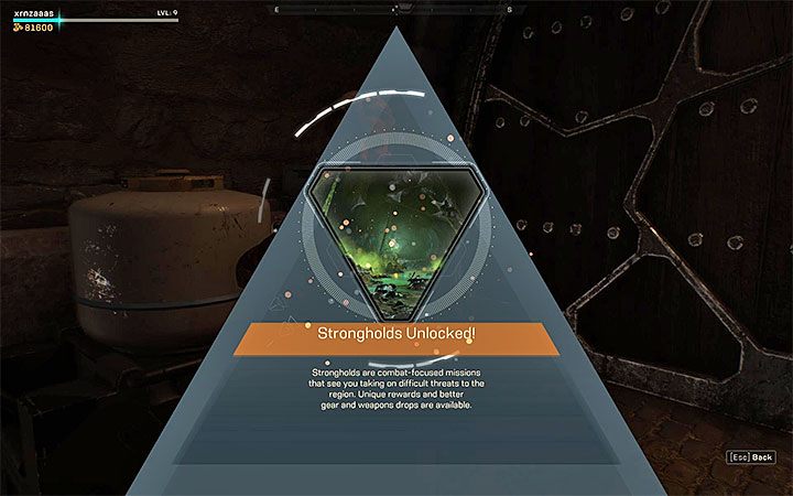 Gra wyświetli również potwierdzenie, że odwiedzanie pierwszej Fortyfikacji jest już możliwe - Jak odblokować misje w Fortyfikacjach (Twierdzach) w Anthem? - Anthem - poradnik do gry