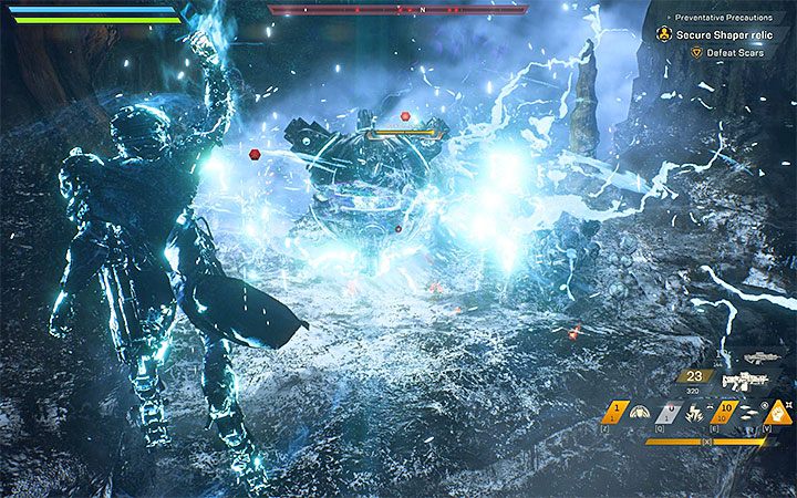 W następnej kolejności musisz dotrzeć do jaskini bandytów (The Hollow), która jest odrębną mini-lokacją wymagającą załadowania - Gwardziści - Sentinels - Misje poboczne w Anthem - Anthem - poradnik do gry