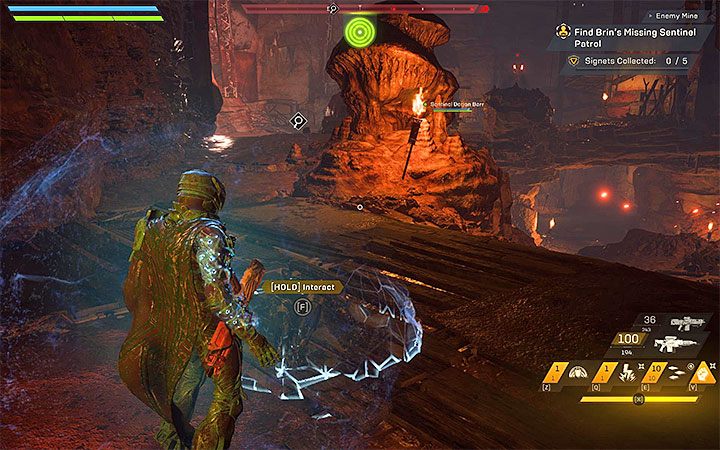 Dotrzyj do obszaru gdzie przebywa ranny gwardzista Barr, którego należy wskrzesić - Gwardziści - Sentinels - Misje poboczne w Anthem - Anthem - poradnik do gry