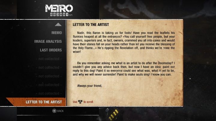 11 - Metro Exodus: Morze Kaspijskie - Dzienniki i pocztówki, mapa, lista wszystkich - Metro Exodus - poradnik do gry