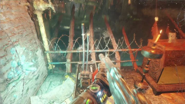 Gdy ryba się do ciebie zbliży szybko pociągnij dźwignię - Metro Exodus: Wędkarz, trofeum - jak zabić wielką rybę z kanałów w Wołdze? - Metro Exodus - poradnik do gry