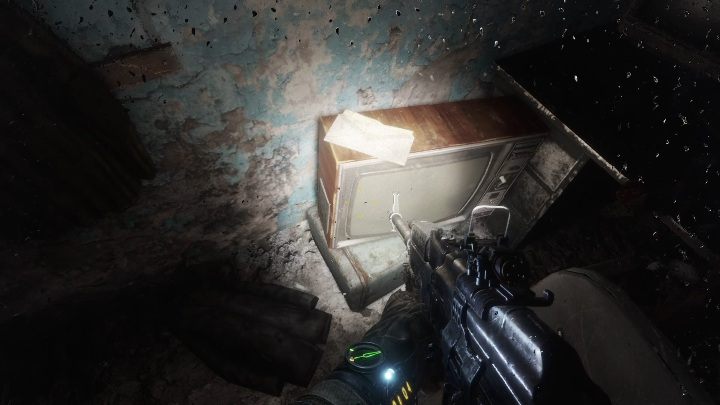 Lokalizacja: Przy komputerze znajduje się telewizor - Metro Exodus: Jesień i Martwe Miasto - Dzienniki i pocztówki, lista wszystkich - Metro Exodus - poradnik do gry