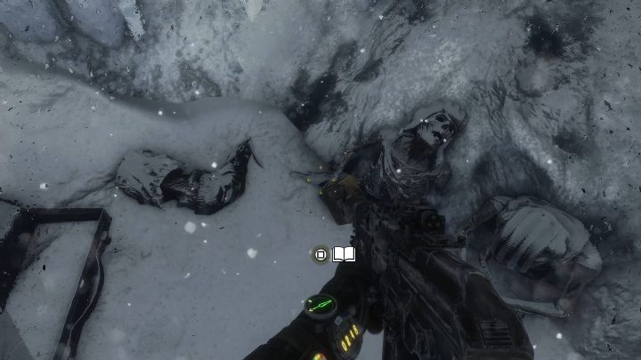 Lokalizacja: Wśród ciał przykrytych śniegiem znajdziesz kolejny dziennik - Metro Exodus: Jesień i Martwe Miasto - Dzienniki i pocztówki, lista wszystkich - Metro Exodus - poradnik do gry