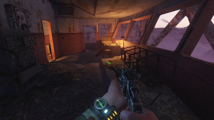 Ulepszenie to znajduje się na dolnym piętrze lokacji - Metro Exodus: Morze Kaspijskie - Ulepszenia, mapa, lista - Metro Exodus - poradnik do gry