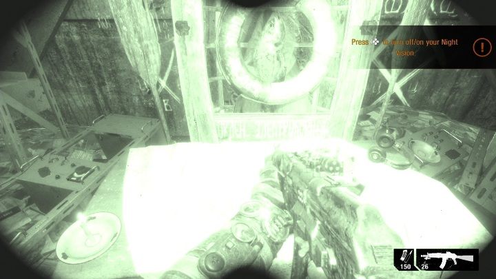 Noktowizor możesz w każdej chwili wyłączyć - Metro Exodus: Wołga - Ulepszenia i ciekawe miejsca, mapa, lista - Metro Exodus - poradnik do gry