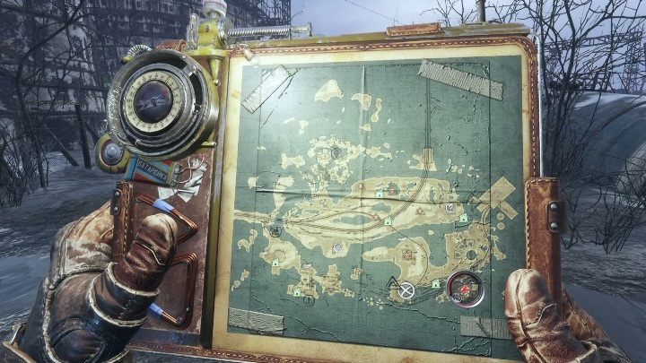 Wykrywacz metalu znajdziesz na wyspie położonej w południowo wschodniej części Wołgi - Metro Exodus: Wołga - Ulepszenia i ciekawe miejsca, mapa, lista - Metro Exodus - poradnik do gry