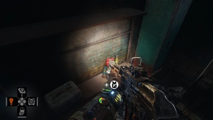 Gdy tylko wejdziesz do środka zobaczysz ulepszenie - Metro Exodus: Wołga - Ulepszenia i ciekawe miejsca, mapa, lista - Metro Exodus - poradnik do gry