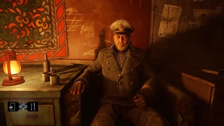 Będąc u Kapitana, usiądź w fotelu i pomów z mężczyzną - Metro Exodus Sams Story: Wizyta w apartamencie Kapitana - solucja - Metro Exodus - poradnik do gry