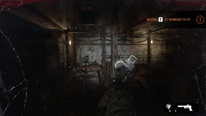 Przejdź przez drzwi, a dotrzesz do pokoju z dużą ilością generatorów - Metro Exodus Sams Story: Tunele i zdobycie paliwa - solucja - Metro Exodus - poradnik do gry