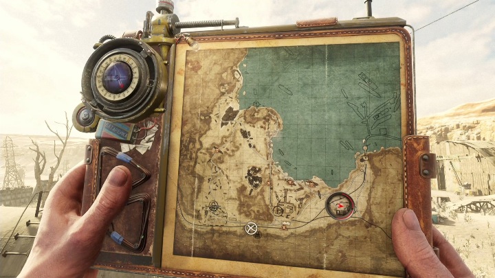 W wschodniej części mapy natrafisz na zniszczone hangary - Metro Exodus: Morze Kaspijskie - solucja, misja poboczna - Metro Exodus - poradnik do gry