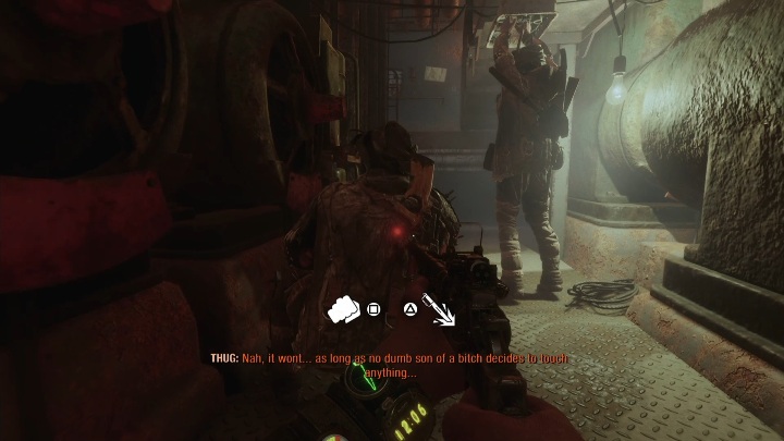 Wewnątrz wraku czeka na ciebie masa przeciwników, musisz wykończyć ich wszystkich, aby ukończyć misję - Metro Exodus: Morze Kaspijskie - solucja, misja poboczna - Metro Exodus - poradnik do gry