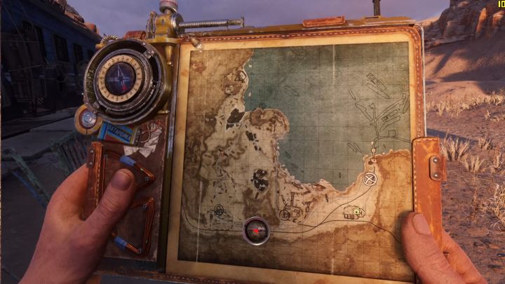 Morze Kaspijskie zawiera tylko jedną kryjówkę - Metro Exodus: Morze Kaspijskie - kryjówki i warsztaty, mapa - Metro Exodus - poradnik do gry