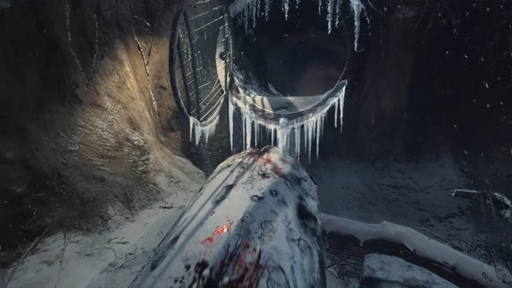 Gdy trafisz do dołu, czołgaj się przed siebie i przejdź pod kłodą - Metro Exodus: Podróż z Anną po mieście, Moskwa - solucja - Metro Exodus - poradnik do gry