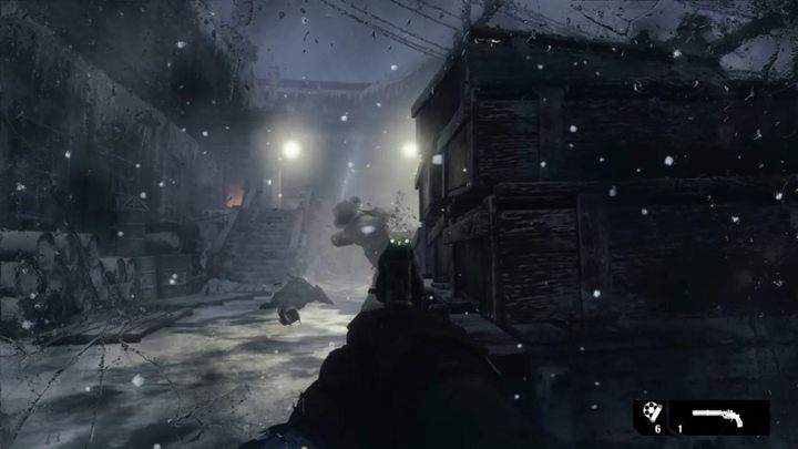 Po chwili trafisz do pokoju z Anną i jej oprawcą - Metro Exodus: Wewnątrz wrogiej bazy, Moskwa - solucja - Metro Exodus - poradnik do gry