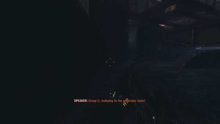 Idź wzdłuż ściany, aż do kolejnej drabiny - Metro Exodus: Wewnątrz wrogiej bazy, Moskwa - solucja - Metro Exodus - poradnik do gry