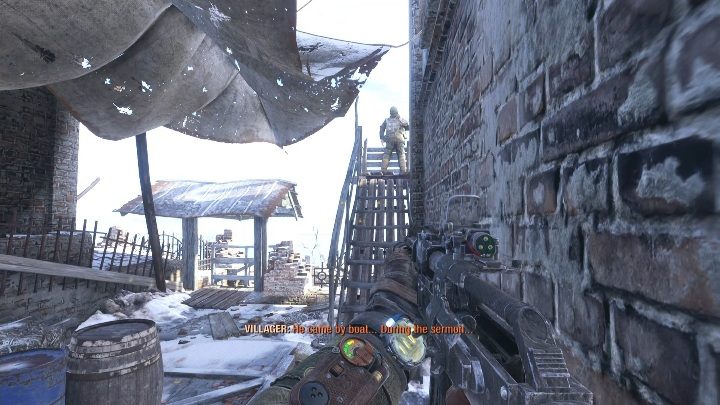 Po rozmowie z nimi wyskocz oknem - Metro Exodus: Ucieczka z cerkwi, Wołga - solucja - Metro Exodus - poradnik do gry