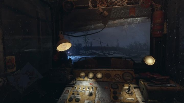 Po drodze znów miniesz kilka anomalii - unikaj kontaktu z nimi i w razie potrzeb zahamuj pojazd - Metro Exodus: Wyprawa po wagon, Wołga - solucja - Metro Exodus - poradnik do gry
