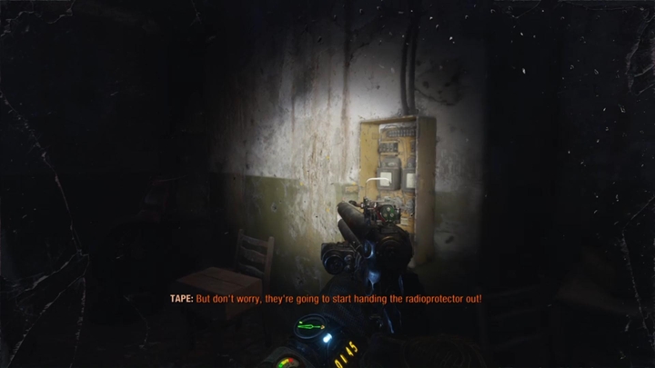 Idź przed siebie, a szybko natkniesz się na wrogów - mutanty - Metro Exodus: Wędrówka po metrze i odnalezienie chłopca, Martwe Miasto - solucja - Metro Exodus - poradnik do gry