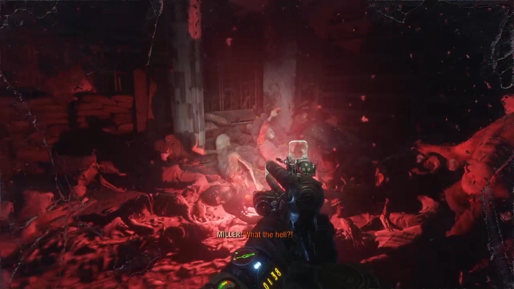 Idźcie dalej przed siebie, aż Miller użyje czerwonej racy - Metro Exodus: Wędrówka po metrze i odnalezienie chłopca, Martwe Miasto - solucja - Metro Exodus - poradnik do gry