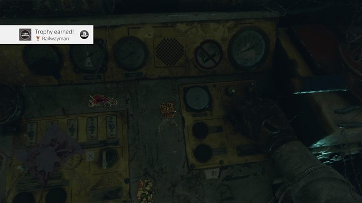 Opis: Wsiądź do drezyny - Metro Exodus: Trofea/Osiągnięcia - lista - Metro Exodus - poradnik do gry