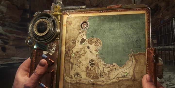 Opis: Użyj przenośnika kubełkowego na poziomie Morze Kaspijskie, by dostać się oazy - Metro Exodus: Trofea/Osiągnięcia - lista - Metro Exodus - poradnik do gry