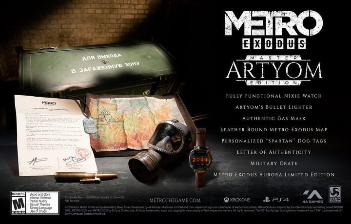Wersja ta zawiera - Metro Exodus: Edycje gry - Metro Exodus - poradnik do gry