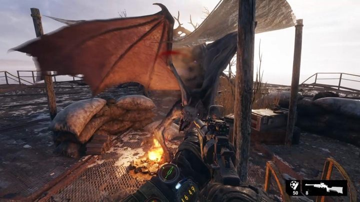 Wygląd: ogromny mutant, z wielkimi skrzydłami - Metro Exodus: Mutanci i przeciwnicy - Metro Exodus - poradnik do gry