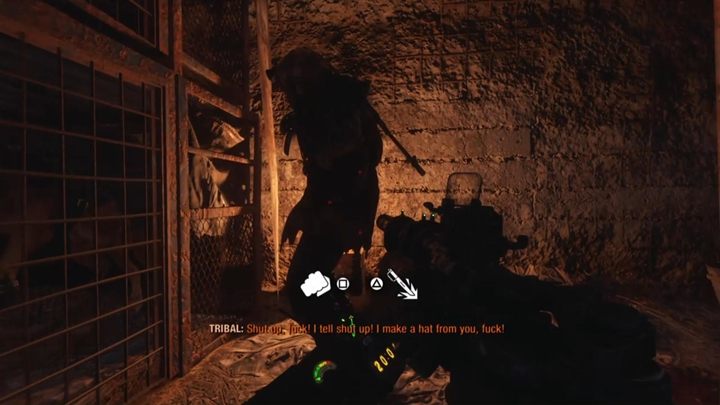 Cóż, jeśli nie przejmujesz się ofiarami, droga przez tunel będzie dość prosta - Metro Exodus: Forteca Barona, Morze Kaspijskie - solucja - Metro Exodus - poradnik do gry