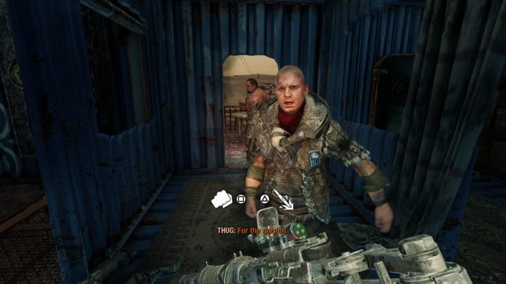 Niezależnie od wariantu, wyjdź schodami na górę - Metro Exodus: Forteca Barona, Morze Kaspijskie - solucja - Metro Exodus - poradnik do gry