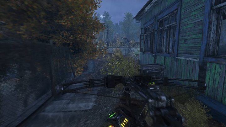 Poruszaj się wzdłuż ogrodzeń, aby unikać większych grup przeciwników - Metro Exodus: Pierwszy kontakt z tubylcami, Tajga - solucja - Metro Exodus - poradnik do gry