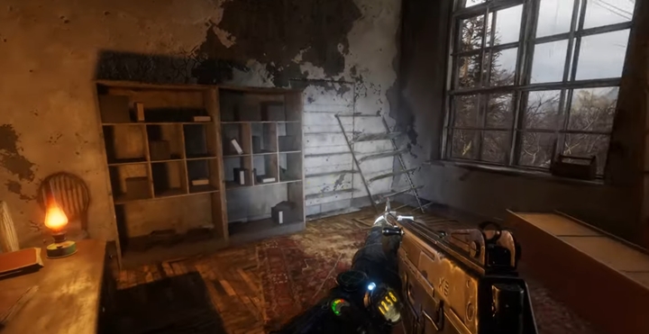 Bardzo blisko projektora odnajdziesz pokój z nagraniami - Metro Exodus Sams Story: Kinomaniak - jak zdobyć trofeum? - Metro Exodus - poradnik do gry