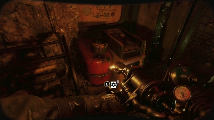 Podejdź do generatora i włącz go, a okaże się, że nie działa - Metro Exodus Two Colonels: Wędrówka w tunelach z miotaczem płomieni - solucja - Metro Exodus - poradnik do gry