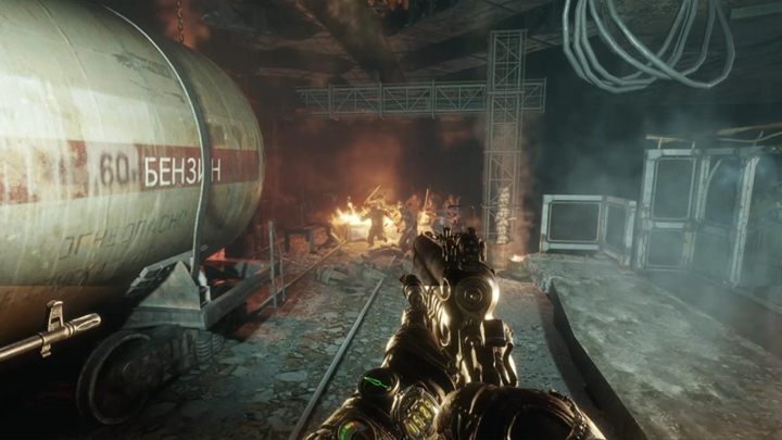 Po chwili dotrzesz do Anny i Ministra, który jest odpowiedzialny za całą sytuację w bunkrze - Metro Exodus: Wizyta w bunkrze, Jamantau - solucja - Metro Exodus - poradnik do gry