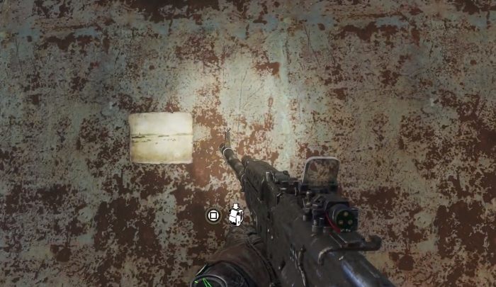 Lokalizacja: Na zniszczonej ścianie, w jednym z małych kontenerów, znajdziesz pocztówkę - Metro Exodus: Wołga - Dzienniki i pocztówki, mapa, lista wszystkich - Metro Exodus - poradnik do gry