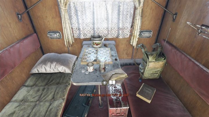 Lokalizacja: Po rozmowie z Anną udaj się do kolejnego przedziału - Metro Exodus: Wiosna i Jamantau - Dzienniki i pocztówki, lista wszystkich - Metro Exodus - poradnik do gry