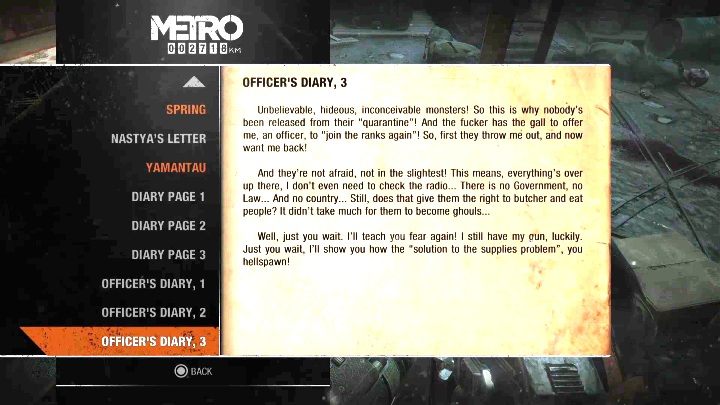 12 - Metro Exodus: Wiosna i Jamantau - Dzienniki i pocztówki, lista wszystkich - Metro Exodus - poradnik do gry