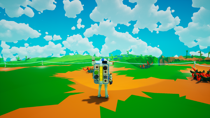 Na plecaku widnieje wskaźnik oznaczający ilość energii. - Porady dla początkujących w Astroneer - Astroneer - poradnik do gry