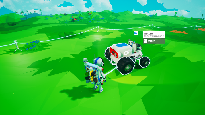 Tractor jest tanim pojazdem, który ułatwi Ci początkową rozgrywkę. - Porady dla początkujących w Astroneer - Astroneer - poradnik do gry
